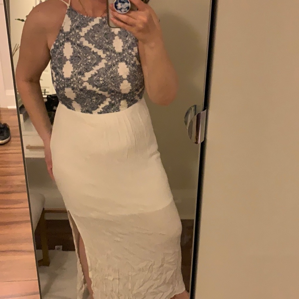Fun light weight summer maxi dress